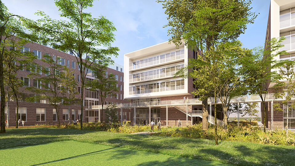 Campus Agro Paris Tech Building Lobby View