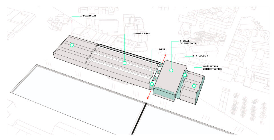 Carré des Docks Project Site Plan