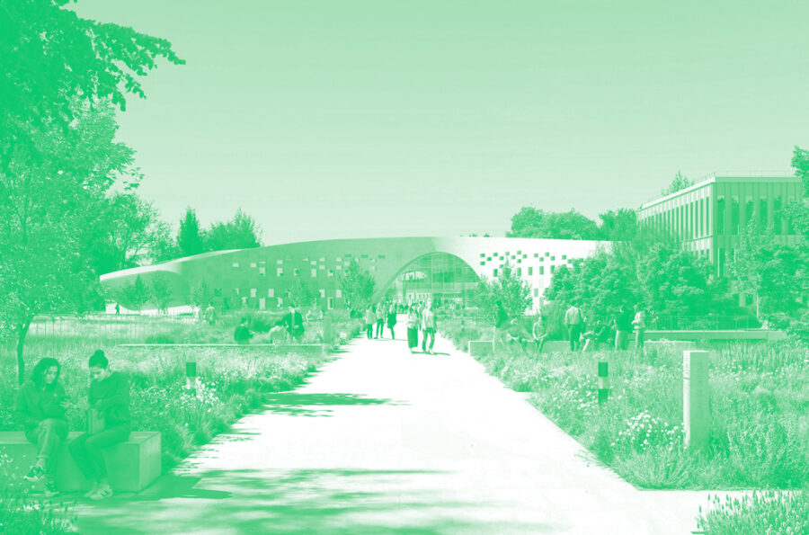 V1 HEC Campus exterieur Copyright SORA