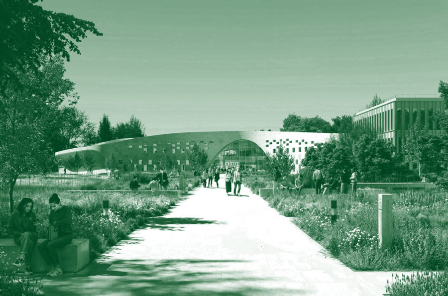 V2 HEC Campus exterieur Copyright SORA