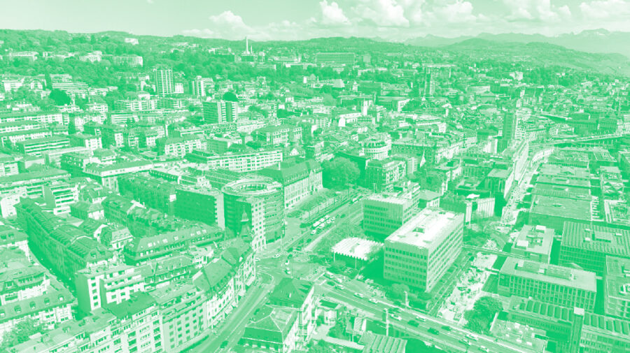 Place Chauderon Lausanne Vert clair