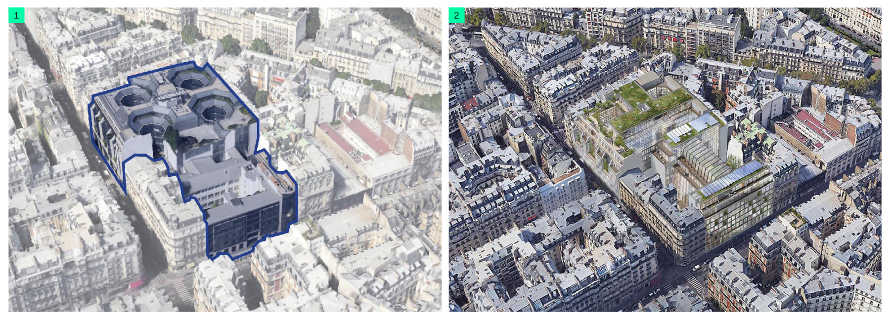 Mondo ex Le bancelles Existant projet
